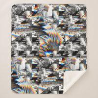Rainbow Assault Sherpa Blanket