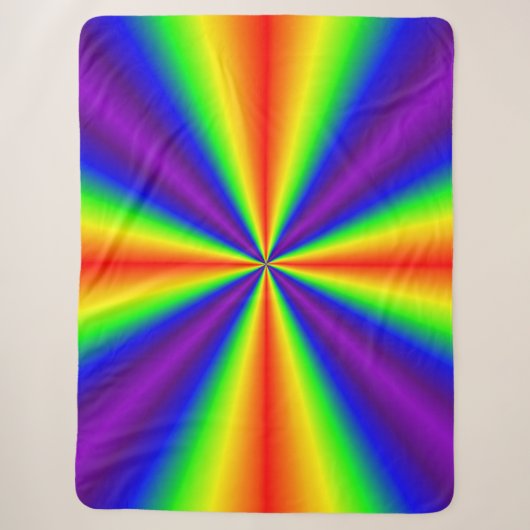 Couverture Sherpa Rainbow Cross Sherpa Blanket (Devant)