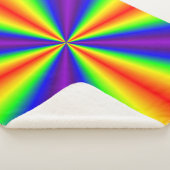 Couverture Sherpa Rainbow Cross Sherpa Blanket (3/4)