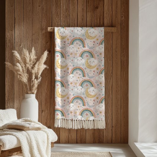 Couverture Sherpa Rainbow Dreams Blanket Sherpa Gift for Children