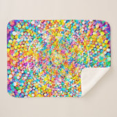Couverture Sherpa Rainbow Fireworks (Devant (Horizontal))