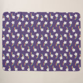 Couverture Sherpa Rainbow Stars Sherpa Blanket (Devant (Horizontal))