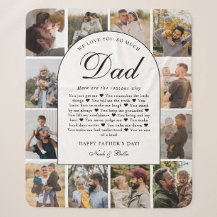 Couverture Sherpa Raisons pour lesquelles nous vous aimons Papa Gril
