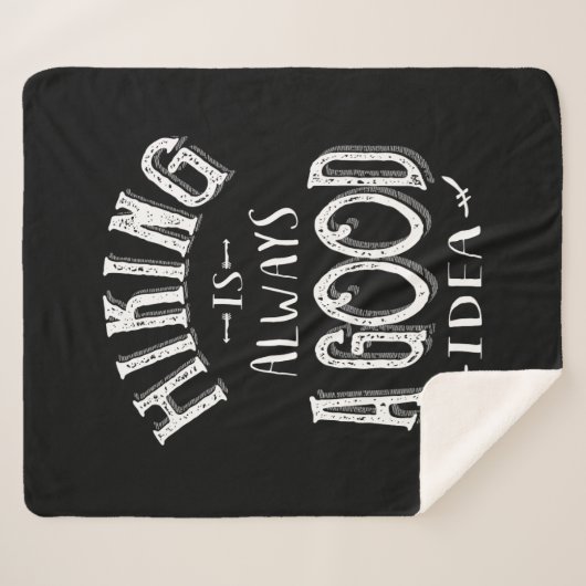 Couverture Sherpa Randonnée est toujours une bonne idée Camping exté (Devant (Horizontal))