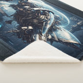 Couverture Sherpa Raspian Dynamorph Drone AI Art par Xzendor7 (3/4)