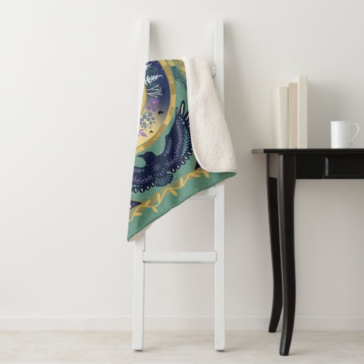 Couverture Sherpa Ravens Sherpa Blanket (En situation)