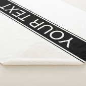 Couverture Sherpa Rayure noire et blanche en gras Texte éditable (3/4)