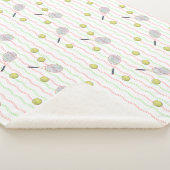 Couverture Sherpa Rayures de tennis (3/4)