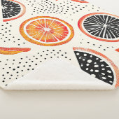 Couverture Sherpa Rayures de tranche de citron bold (2) (3/4)
