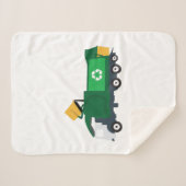 Couverture Sherpa Recyclage Camion à ordures (Devant (Horizontal))