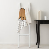 Couverture Sherpa Red Australian Terrier mignon chien de dessin (En situation)