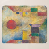 Couverture Sherpa Red Balloon | Paul Klee | (Devant (Horizontal))