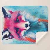 Couverture Sherpa Red Fox Sherpa Blanket (Devant (Horizontal))