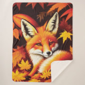 Couverture Sherpa Red Fox Sherpa Blanket (Devant)