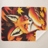 Couverture Sherpa Red Fox Sherpa Blanket (Devant (Horizontal))