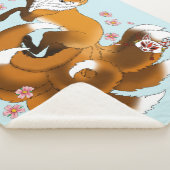 Couverture Sherpa Red Fox Tails Kitsune Kasai (3/4)