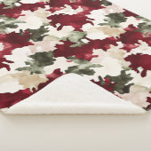 Couverture Sherpa Red Green Cream Camo (3/4)