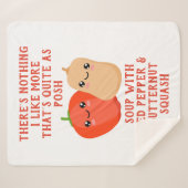 Couverture Sherpa red pepper and butternut squassoup (Devant (Horizontal))