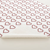 Couverture Sherpa Red Ruby Gemstone Heart (3/4)