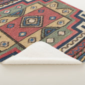 Couverture Sherpa Red White Blue Western Lone Star Dallas (3/4)