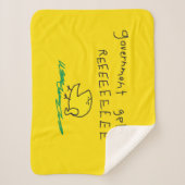 Couverture Sherpa REE SNEKRIGHT Gadsden Flag (Devant)