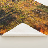 Couverture Sherpa Réflexion d'automne sur l'étang Coffin (3/4)