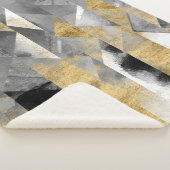 Couverture Sherpa Réflexions dorées I (3/4)