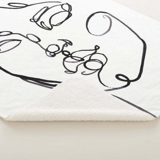 Couverture Sherpa Réflexions linéaires - Face (3/4)