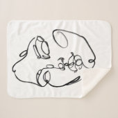 Couverture Sherpa Réflexions linéaires - Face (Devant (Horizontal))