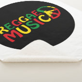 Couverture Sherpa Reggae Musique design, reggae art (3/4)