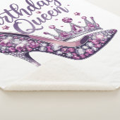 Couverture Sherpa Reine d'anniversaire (3/4)