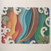 Couverture Sherpa Relief de coque de Jukung (Devant (Horizontal))