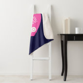 Couverture Sherpa Remerciements| Stéthoscope à coeur rose (En situation)