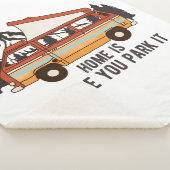 Couverture Sherpa Remorque Camping RV "Home is Where You Park It" (3/4)