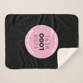 Couverture Sherpa Remplacement et modification faciles du logo | Ros (Devant (Horizontal))
