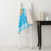 Couverture Sherpa Remplissage du Motif de monstre de cookies (En situation)