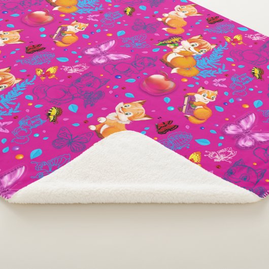 Couverture Sherpa renard et papillon (3/4)