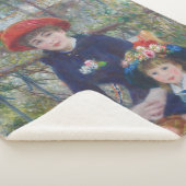Couverture Sherpa Renoir Deux Soeurs Terrasse Français Impressionnis (3/4)