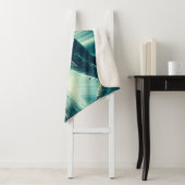 Couverture Sherpa Requin dans la mer bleue profonde & soleil (En situation)