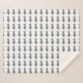 Couverture Sherpa Requins (Devant (Horizontal))