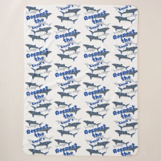 COUVERTURE SHERPA RESPECTEZ LES LOCAUX, LA FAMILLE DE SHARK NAGER PR
