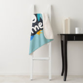 Couverture Sherpa Restons à la maison Floral (En situation)