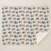 Couverture Sherpa Retired Santa Claus North Pole Ski Club (Devant (Horizontal))