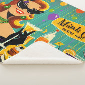 Couverture Sherpa Retro 50s Mardi Gras Cocktail Party (3/4)