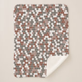 Couverture Sherpa Retro dots (Devant)