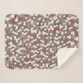 Couverture Sherpa Retro dots (Devant (Horizontal))