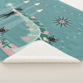 Couverture Sherpa Retro Naughty Noël © studioxtine (3/4)