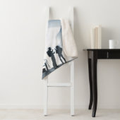 Couverture Sherpa Retro Space Travel Poster-Nwarf Planet Ceres. (En situation)