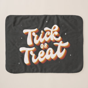Couverture Sherpa Retro Trick ou Treat