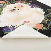 Couverture Sherpa RÊVER CROYAGE crème chow (3/4)